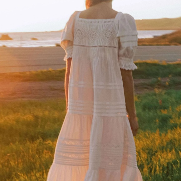 christy dawn The Shaina Dress pearl *hemmed - Picture 4 of 5